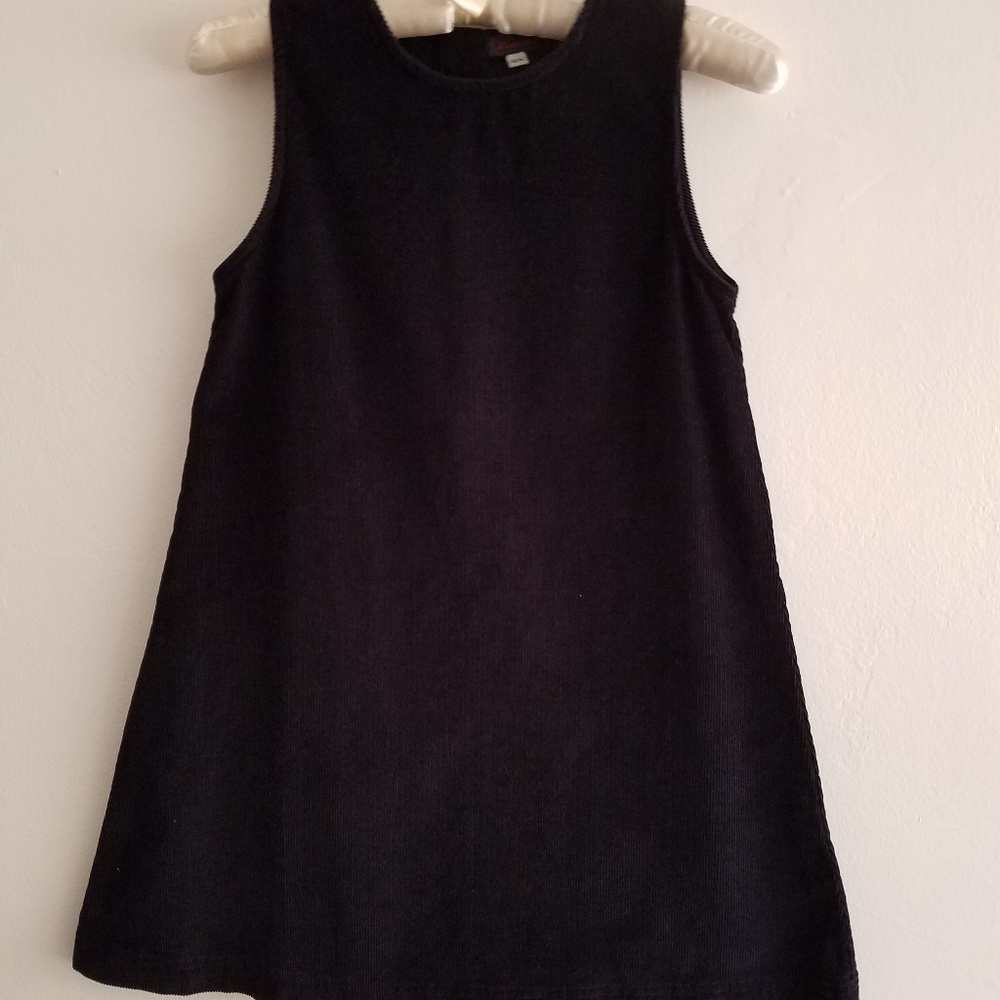Classic Corduroy Girl Dress dark navy size 10 yrs